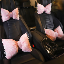 Car headrest pair goddess waist pillow car sleeping artifact four-piece Seat car neck pillow