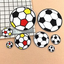 Embroidered Football Cloth Patch Boy Clothes Patch Patch Sportswear Pants Repair hole Decorative Back Glued to Ironing Cloth Patch