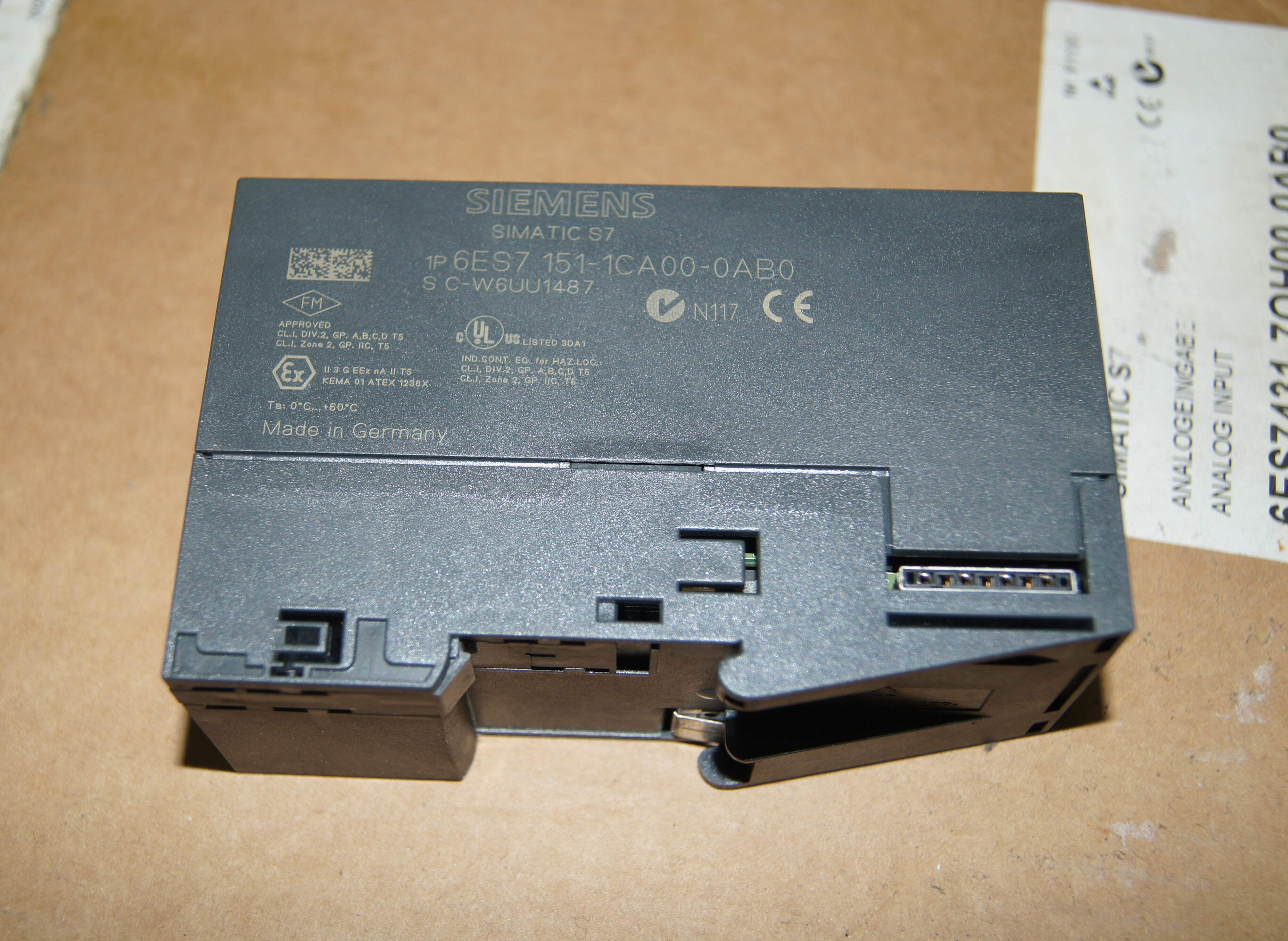 西门子原装模组 6es7 151-1ca00-0ab0 et200s im151-1/ pm-e/ d