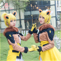 Man bone cos mirror sound Gemini v home mirror sound with mirror sound bell cos2019 magic future circus cosplay service