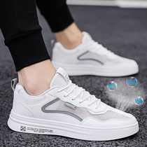 2022 new summer breathable mens shoes thin mesh sports running deodorant mesh shoes mens casual sneakers tide shoes