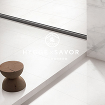 Small matches Nordic modern matt matt matte brick Advanced Tao-made white tiles Background wall Living room toilet floor tiles