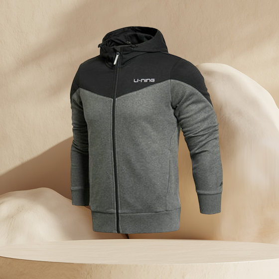 Li Ning sweatshirt spring and autumn coat knitted cardigan men's sports suit hooded casual top AWDK037
Li Ning sweatshirt spring and autumn coat knitted cardigan men's sports suit hooded casual top AWDK037