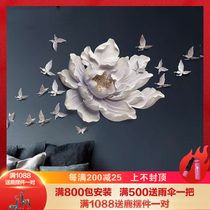 New Chinese wall decoration 3d three-dimensional creative dining room living room sofa TV background wall wall decoration pendant