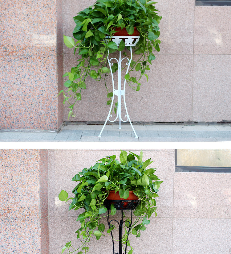 阳台花盆_欧式多层花架子绿萝客厅特价地面室内盆栽架花盆多肉