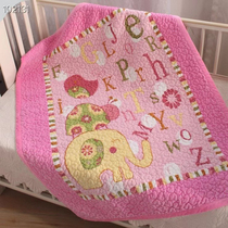 Korean Baby Suede Children Bed Linen Import Suede Blanket Flip-flob Dual-use Infant Suede Bed Cover All Season Universal Kindergarten