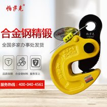 PASAK PASAK QJM type steel plate lifting pliers Die forging horizontal crane flip simple lifting card 1 ton 2T3T5T lifting pliers