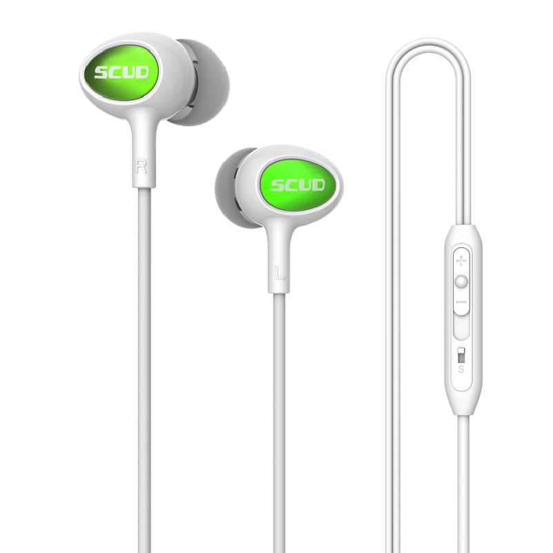 Scud/飞毛腿 ST98 手机耳机耳麦3.5mm高保真耳塞式线控可通话带麦产品展示图4