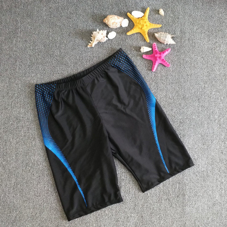 泳裤 男士大码五分平角游泳裤 速干舒适沙滩泳裤温泉专业泳裤