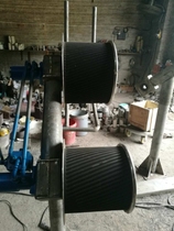 Inclined net lifting machine Marine hydraulic two motors 304 stainless steel material