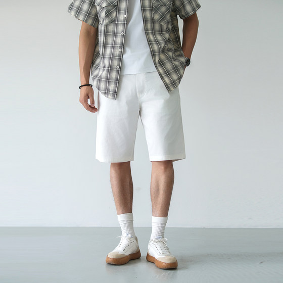 TRIPLE men's summer pure cotton classic shorts versatile casual sports loose five-point pants CHINO pants
TRIPLE men's summer pure cotton classic shorts versatile casual sports loose five-point pants CHINO pants