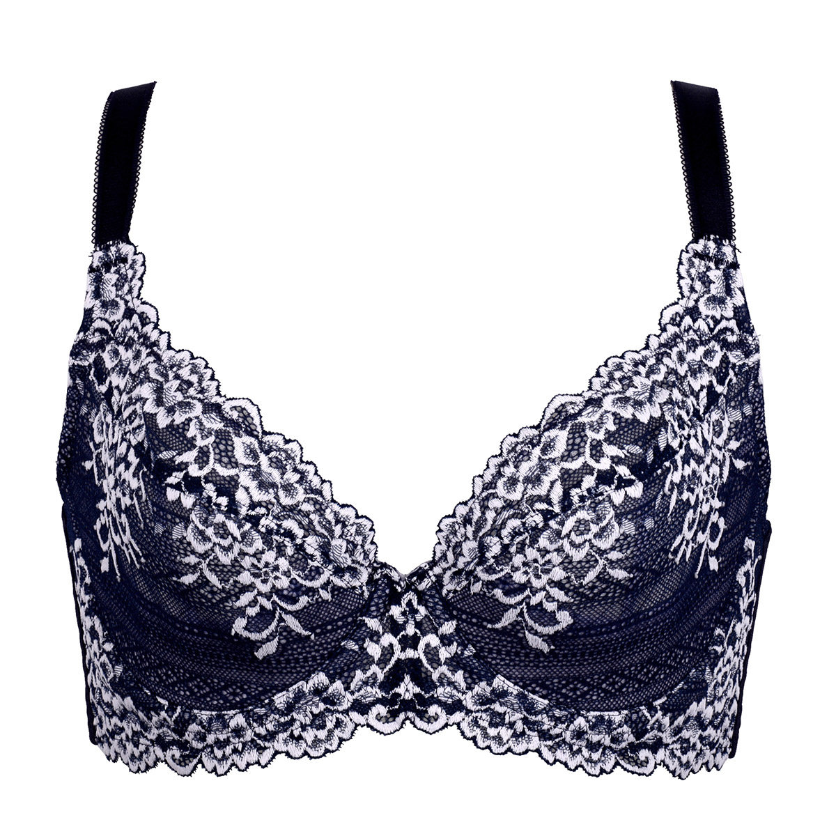 华歌尔wacoal 华丽薄杯包容稳定聚拢上抬 大胸 文胸 wb8258