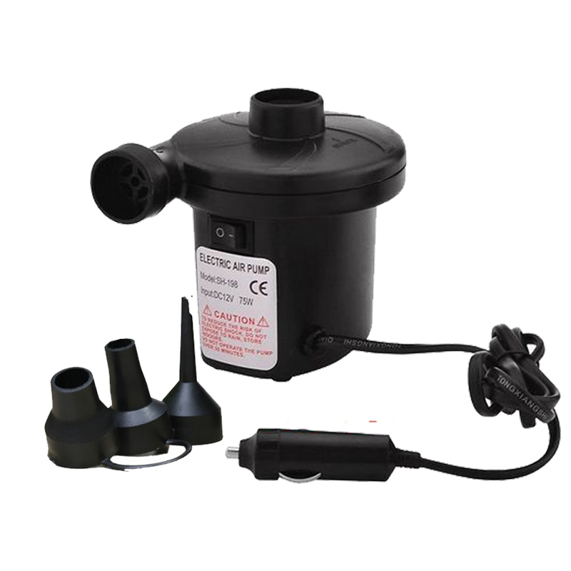 portable 12v air pump electric pump automobile supplies multi-function pumping and  dual purpose