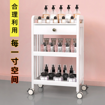 Cart beauty rack rack Manicure floor storage mobile cart tool car beauty salon special haircut