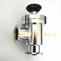 KF valve Manual high vacuum baffle valve KF10-16-25-40-50-KF vacuum valve Right angle valve