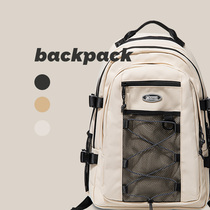 MADDEBAG Little crowddesign Sensory School Bag Female University Students Original Ins Day Series Large Capacity Double Shoulder Bag High School Backpack