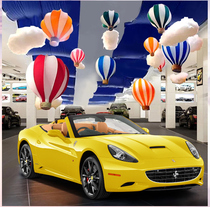 Shopping mall meichen hot air balloon decoration car 4s shop exhibition hall decoration creative exhibition hall decoration hot air balloon