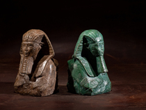 Specimen-grade replica of the Hatshepsut Sphinx at Orgrima Metropolitan Museum