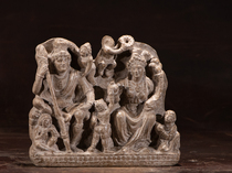 Orgrima Dabao Eun Temple in the 2-3 century AD the Jaga and The Ghost son mother and God