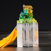 Baby fetal hair souvenir custom personality diy homemade fetal hair seal Year-old baby umbilical cord seal Lucky Unicorn