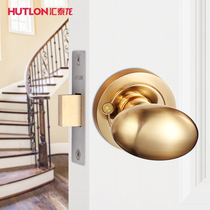 Huitailong invisible door lock black indoor one-sided lock dark door lock TV background wall hidden door lock 738008