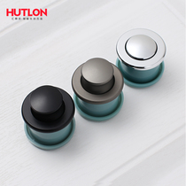 Huitailong round dark hidden bounce handle tatami embedded cabinet hidden invisible secret handle 7018
