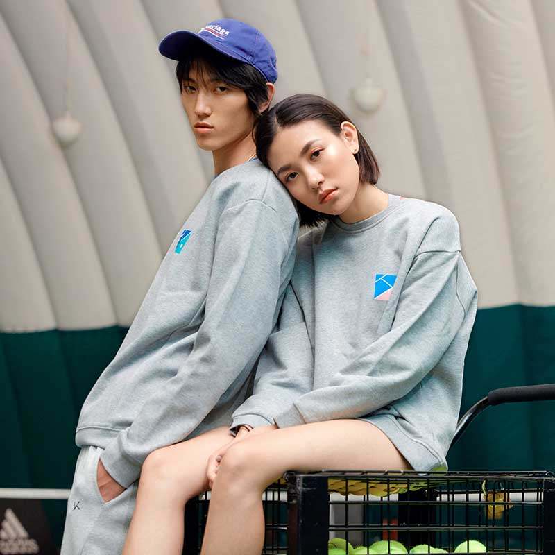 Keep 情侣款 圆领套头卫衣 双重优惠折后￥79.4包邮