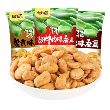 秒杀！甘源牌蟹黄味蚕豆500g[5元优惠券]-寻折猪