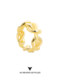 AU Revoir Les Filles Love Interwoven Ring Women 's Personality Simple Niche Original Design Ring AU Revoir Les Filles Love Interwoven Ring Women 's Personality Simple Niche Original Design Ring