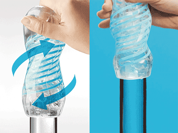 日本原装tenga spinner螺旋吸式旋转飞机杯便携自慰杯男神盾手动商品