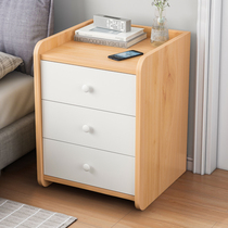  Simple bedside table Simple modern bedroom multi-function locker Mini small bedside cabinet ins storage cabinet