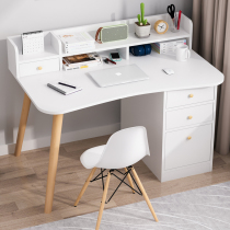  Makeup table dresser Bedroom modern minimalist computer desk bookshelf combination storage cabinet One light luxury makeup table