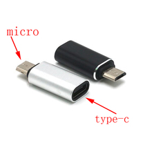 type-c female to micro male adapter otg adapter Android mobile phone data cable converter head