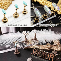 Nail practice base nail bracket Beginner Novice exercise stand tool work nail lotus seat