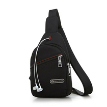 Small chest bag mens bag 2021 new tide Han version 100 lap single shoulder bag Leisure diagonal satchel Mini sloping shoulder bag back