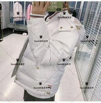 Thom Browne down jacket 20 autumn winter TB hoodie slim baseball jacket jacket for men and women