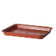 Rectangular flower pot oval flower pot base plastic flower pot base tray pad basin chassis plastic tray round plate