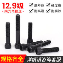 EG brand Pengchi 12 9 grade hexagon socket screw high strength M3M4M5M6M8M10M12M16M20 black cylinder