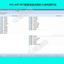 457-Clothing chain store source code