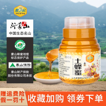 Bee house soil honey Yimeng Mountain honey pure natural self-produced crystalline honey 500g bottle