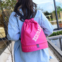 Corset pocket swimming bag dry and wet separation beach bag waterproof bag outdoor mens and womens shoulder bag Sports Fitness Bag