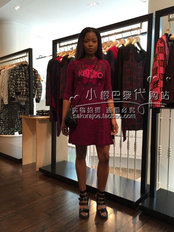 Женское платье kenzo2015 
