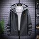 Spring coat men middle-aged father fitted hooded casual jacket Spring and Autumn clothing new windbreaker jacket 2020 Spring coat men middle-aged father fitted hooded casual jacket Spring and Autumn clothing new windbreaker jacket 2020