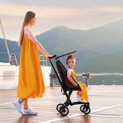 Baby Hao V11 Pocket Cart for Baby Stroller, Large Children's Travel Super Lightweight Simple Stroller for Baby Stroller