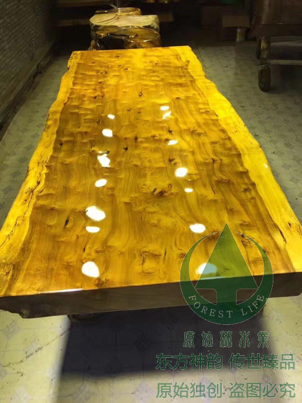 金丝楠木大板桌整块原木实木茶台老板桌办公桌茶桌画案茶桌会议桌_7折