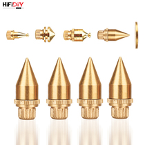 Hi-fi speaker with low cone pure copper speaker shock absorber foot nail foot nail series(all copper pure copper)