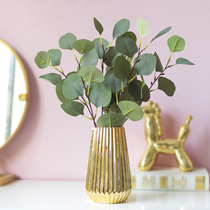 ins Nordic simulation eucalyptus leaves money leaves ornaments fake flower arrangement decoration living room furnishings