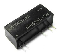 Order IA2412S-1W DC constant voltage 24V Positive Negative 12V regulated isolated power supply module