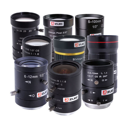 산업용 줌 모니터링 렌즈 2.8-12mm 카메라 렌즈 10-40mm5-100mm 수동 조리개 C/CS 포트 산업용 줌 모니터링 렌즈 2.8-12mm 카메라 렌즈 10-40mm5-100mm 수동 조리개 C/CS 포트
