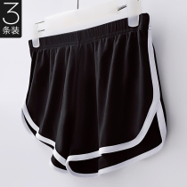 Mens underwear youth boxer pants loose version summer breathable Aro pants home thin cotton four-corner short pants